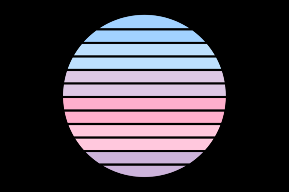 Retro Sunset Vintage Circle Design 10 Review