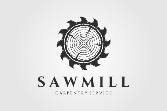 Sawmill Logo Vintage Vector Illustration: A Designer's Real-World Review